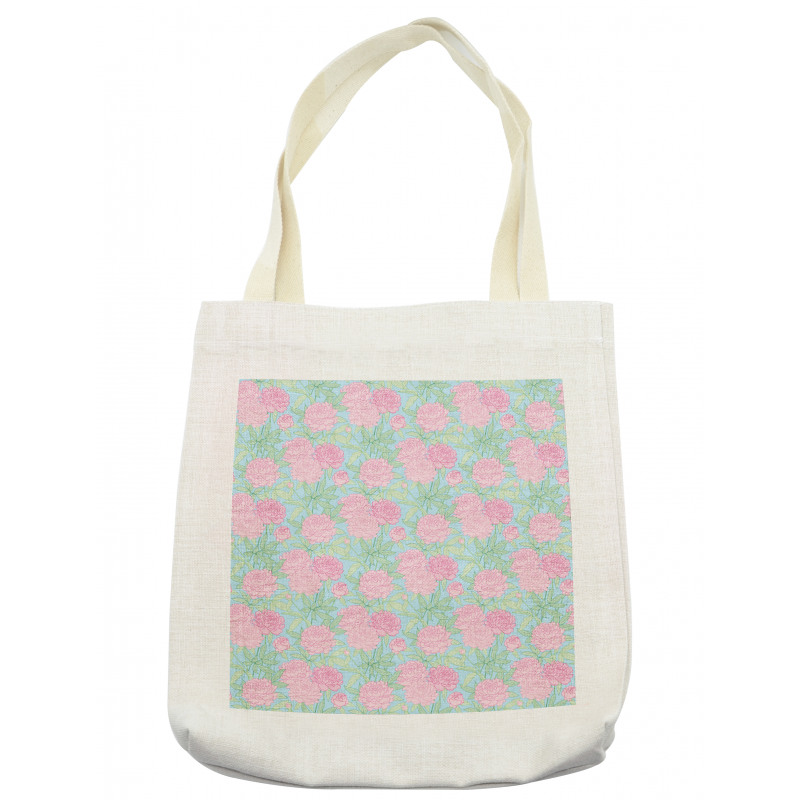 Fresh Petals Sprout Stems Tote Bag