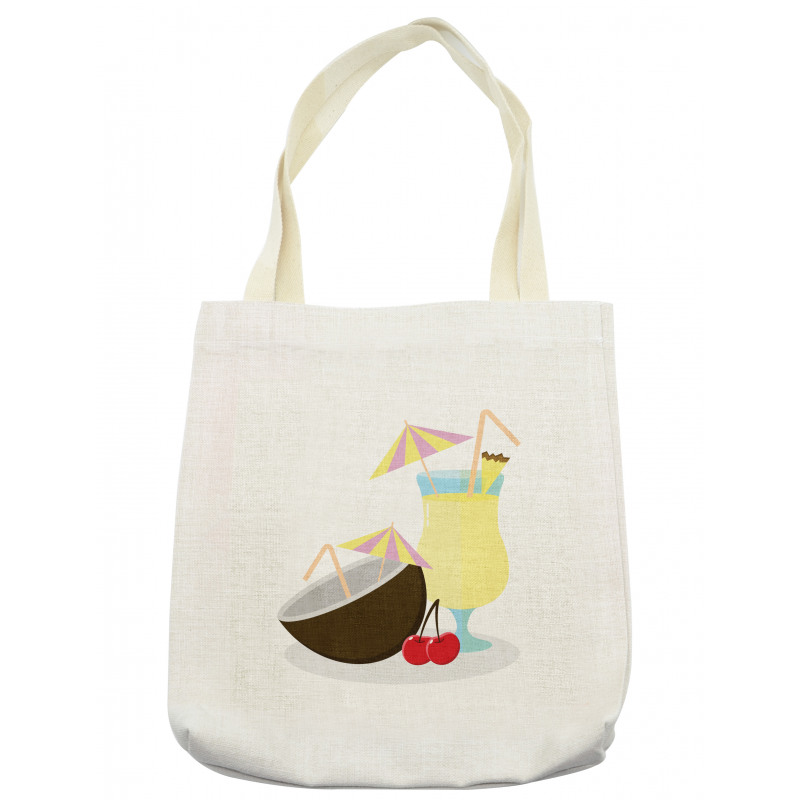 Pina Colada Cocktail Tote Bag