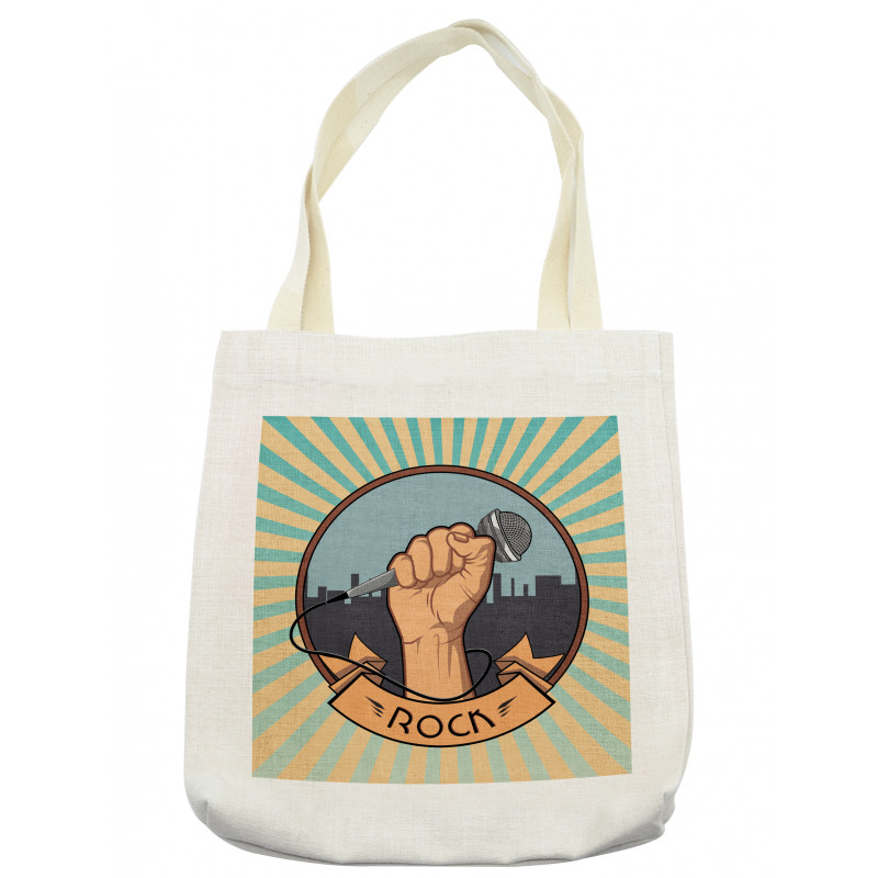 Vocal Hand Mic Tote Bag