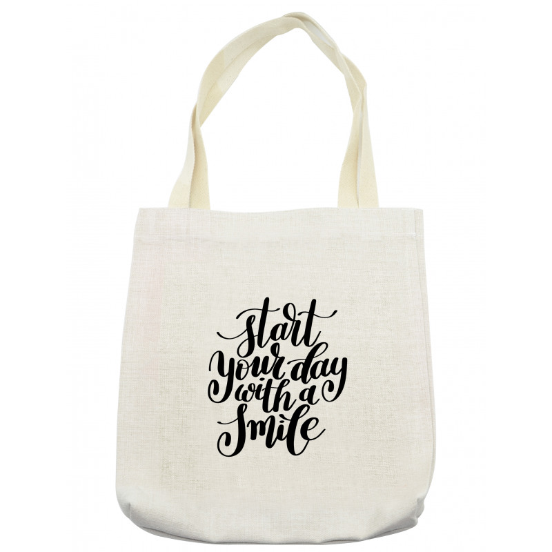 Positive Thoughts Sign Tote Bag