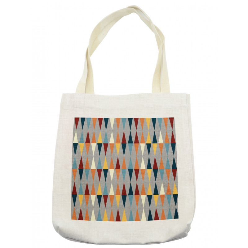 Triangles Diamond Motifs Tote Bag