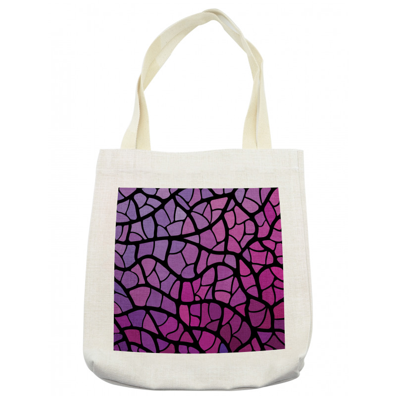 Graphic Stained Glass Tote Bag