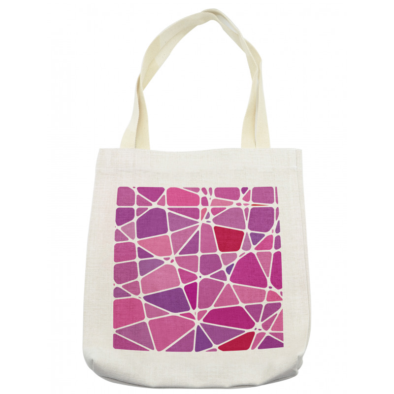 Uneven Color Blocks Tote Bag