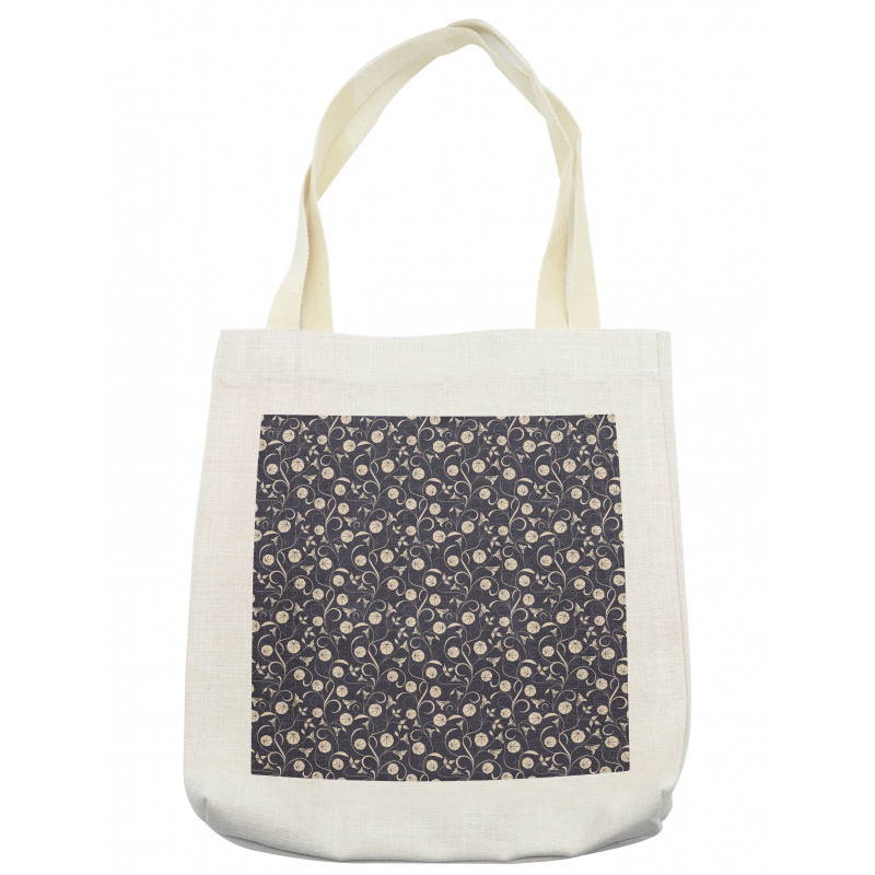 Abstract Foliage Swirls Tote Bag