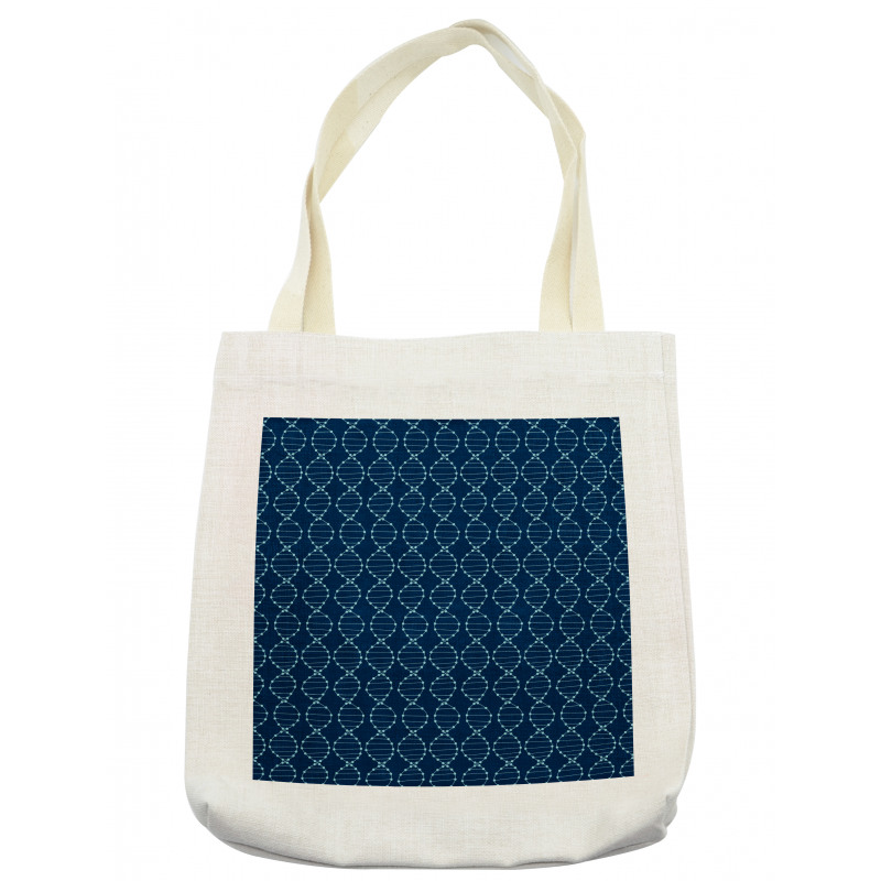 Chromosome Helix DNA Tote Bag