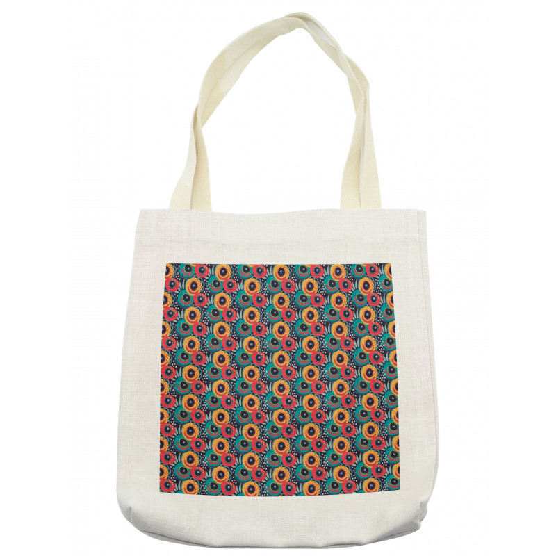 Jumbling Pieces Uneven Tote Bag