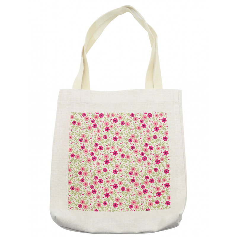 Summer Daisies Pastel Tone Tote Bag