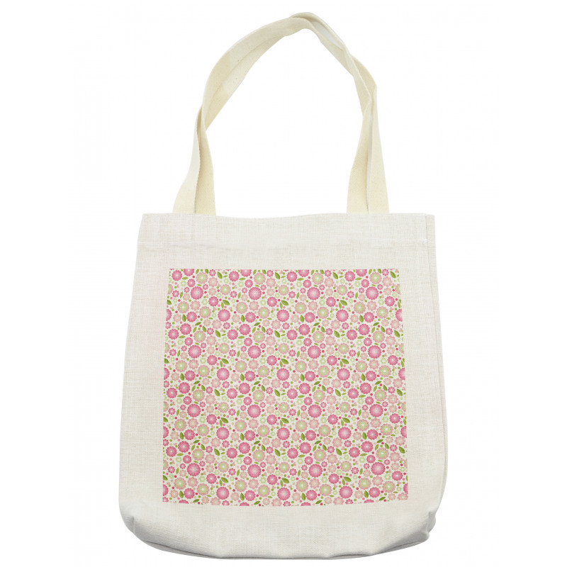 Feminine Romantic Petals Tote Bag