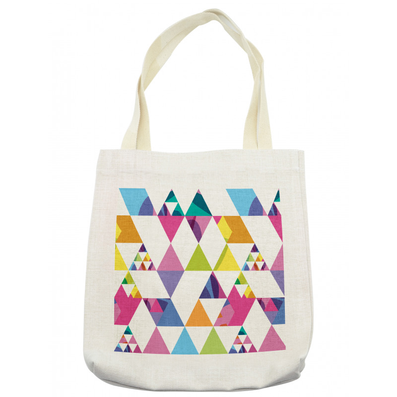 Rhombus and Triangles Tote Bag