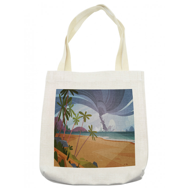 Hurricane in Ocean Beach Tote Bag