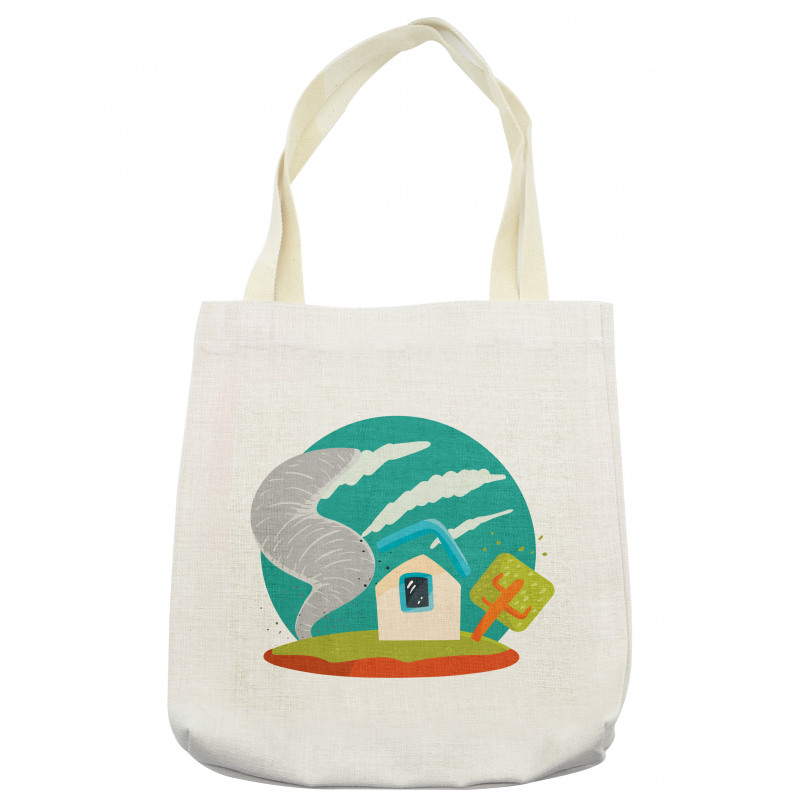 Cartoon Style Whirlwinds Tote Bag