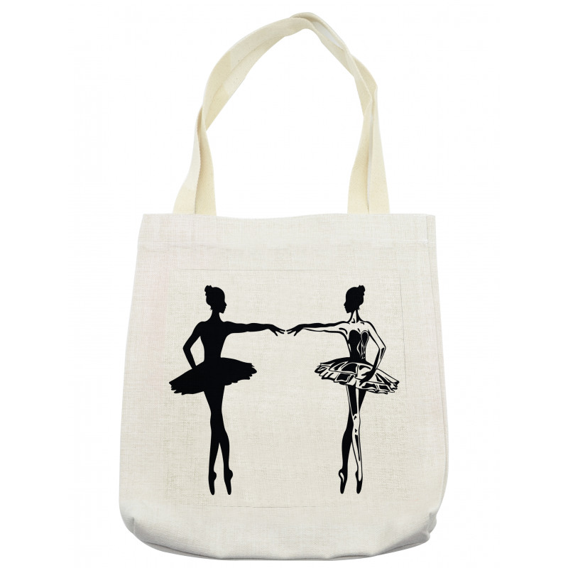 Dancers in Classic Dresses Tote Bag