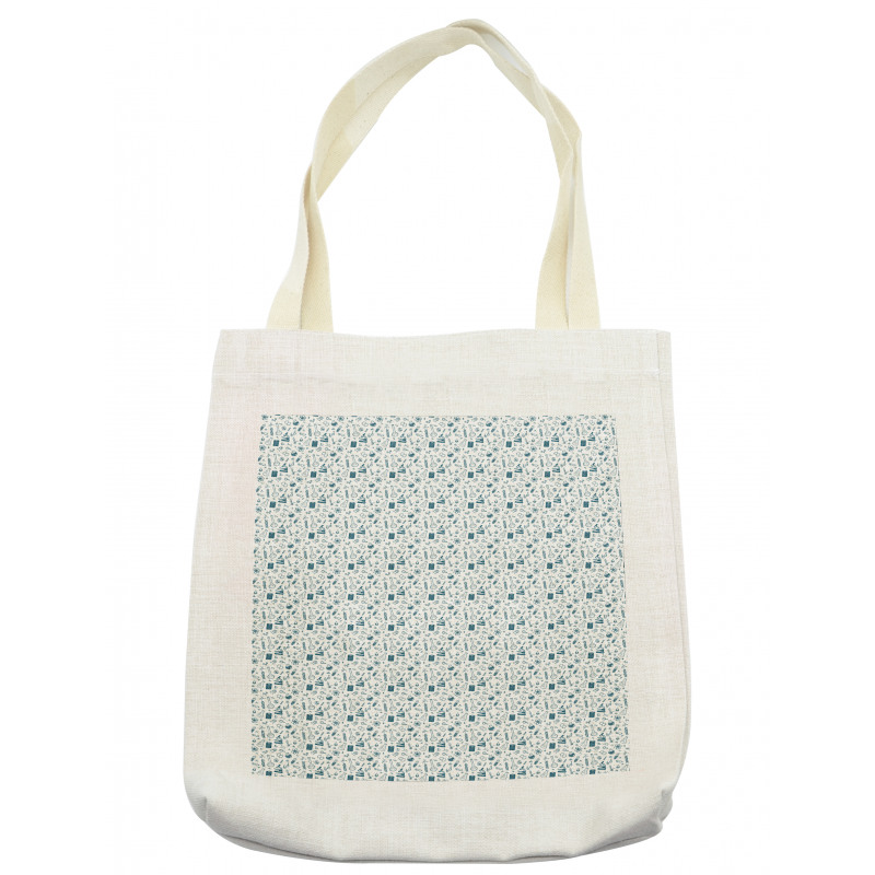 Chemical Illustration Tote Bag