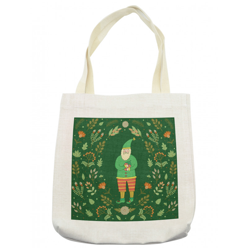 Botanical Herbs and Branches Tote Bag