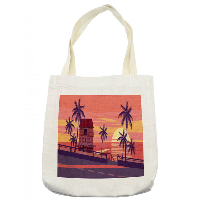 Sunset by the Road Tote Bag