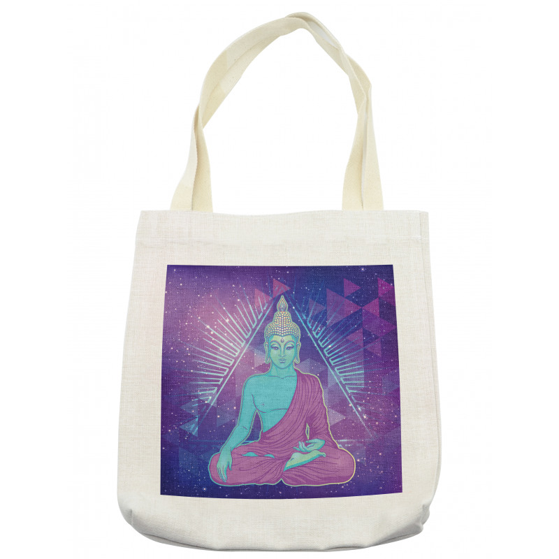 Meditating in Space Tote Bag