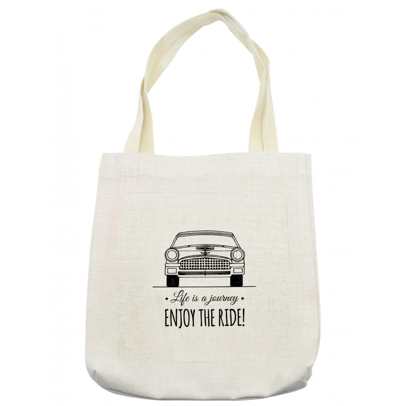 Vintage Automobile Tote Bag