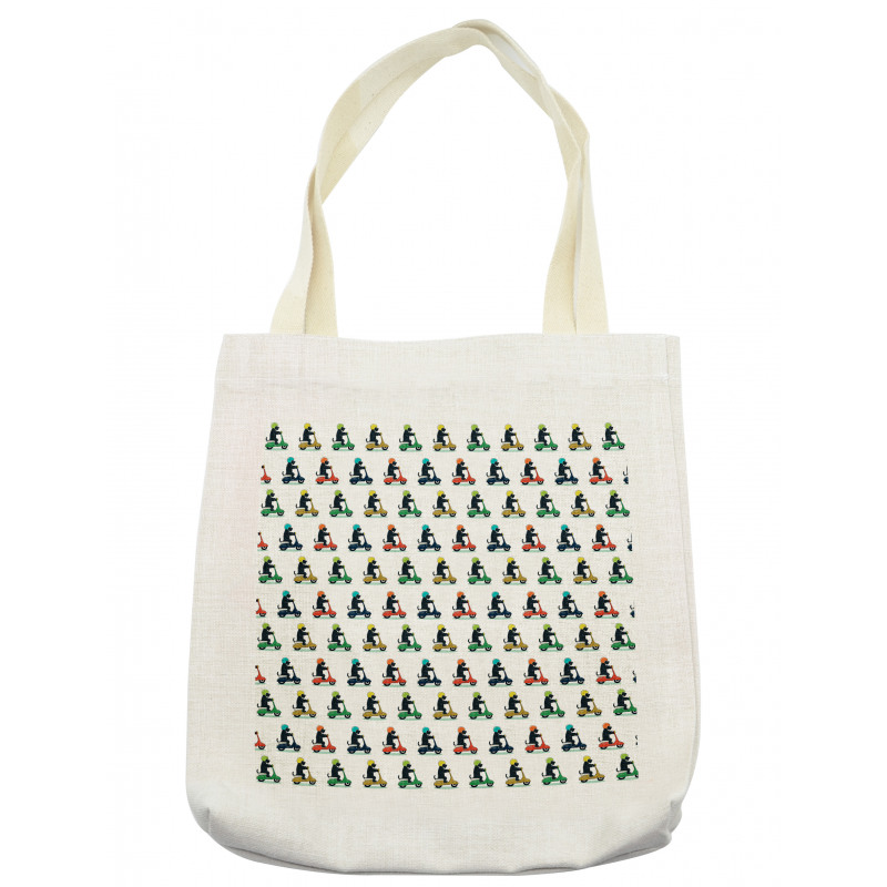 Funky Scottish Terriers Tote Bag