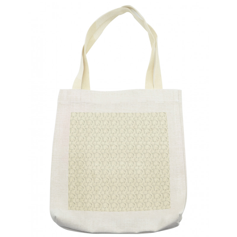 Animal Tiling Pattern Tote Bag