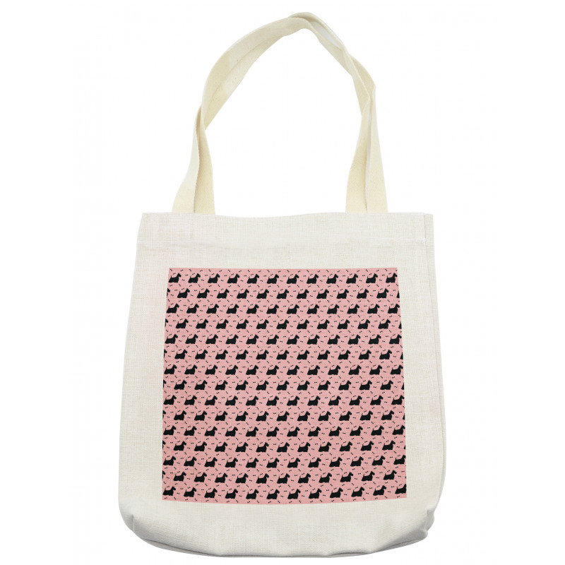 Hairy and Fluffy Puppy Tote Bag