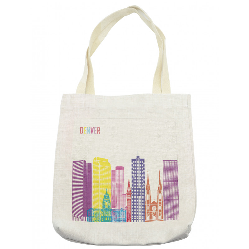 Urban Buildings Apartments Tote Bag