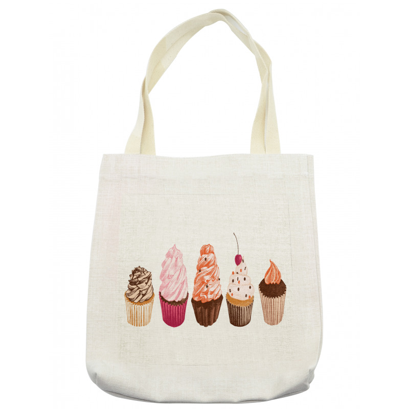 Cakes with Frosting Topping Tote Bag