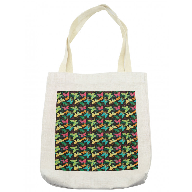 Colorful Silhouettes Art Tote Bag