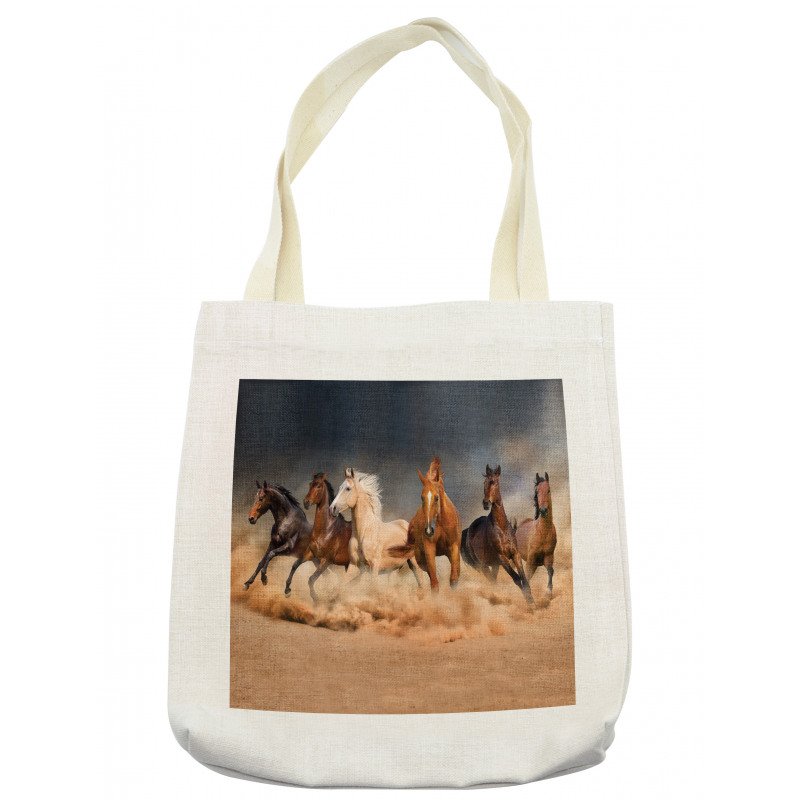 Equine Themed Animals Tote Bag