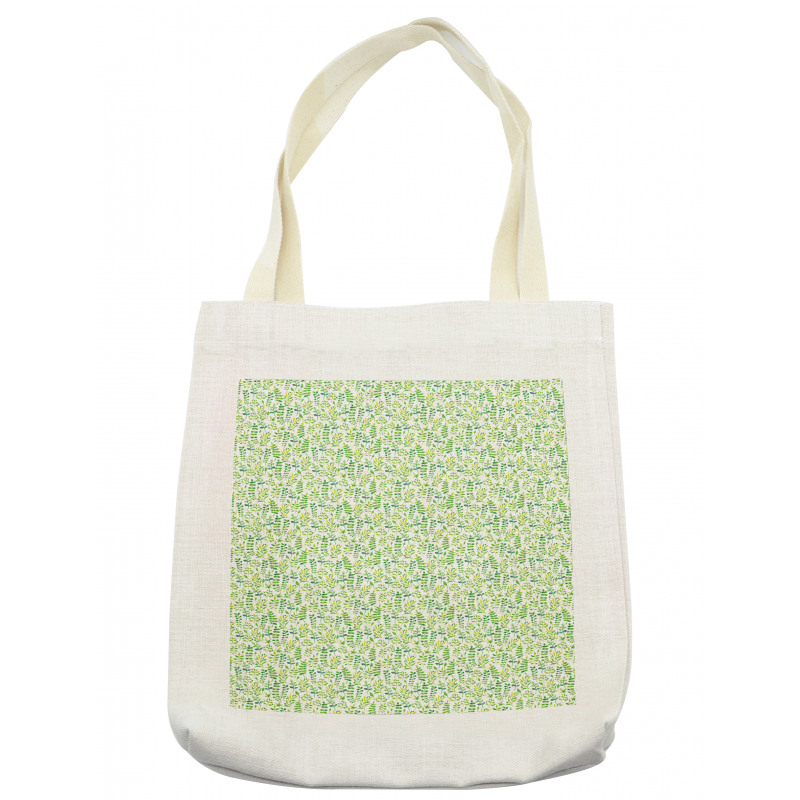 Watercolor Leaves Tote Bag