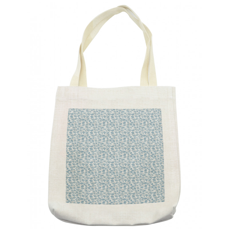 Retro Flower Bouquet Leaves Tote Bag