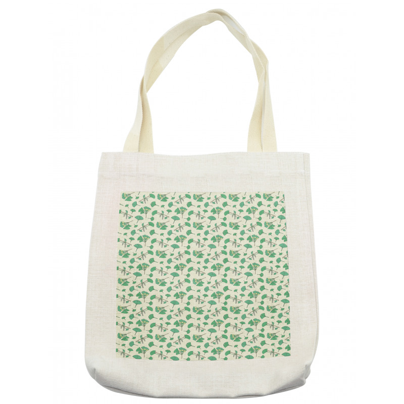 Berries Leaves Botanical Tote Bag