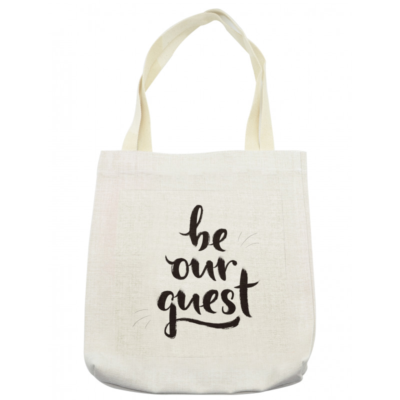 Calligraphic Words Art Tote Bag