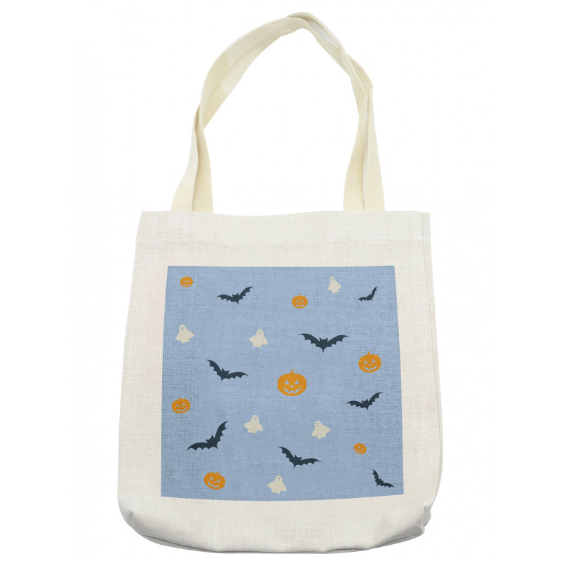 Pumpkins and the Flying Bats Tote Bag