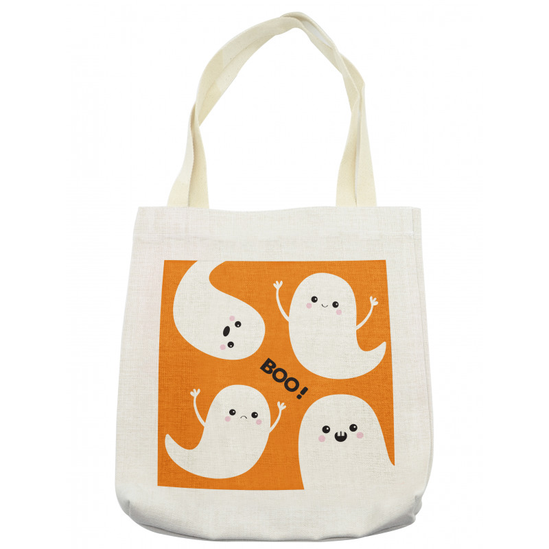 Flying Ghost Spirit Character Tote Bag