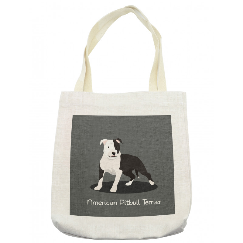 American Cartoon Terrier Tote Bag