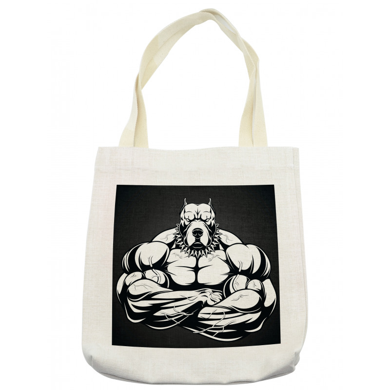 Biceps Bodybuilder Animal Tote Bag