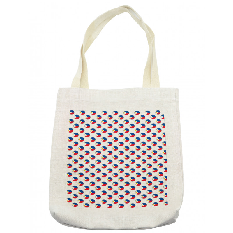 Circles with Flag Tote Bag