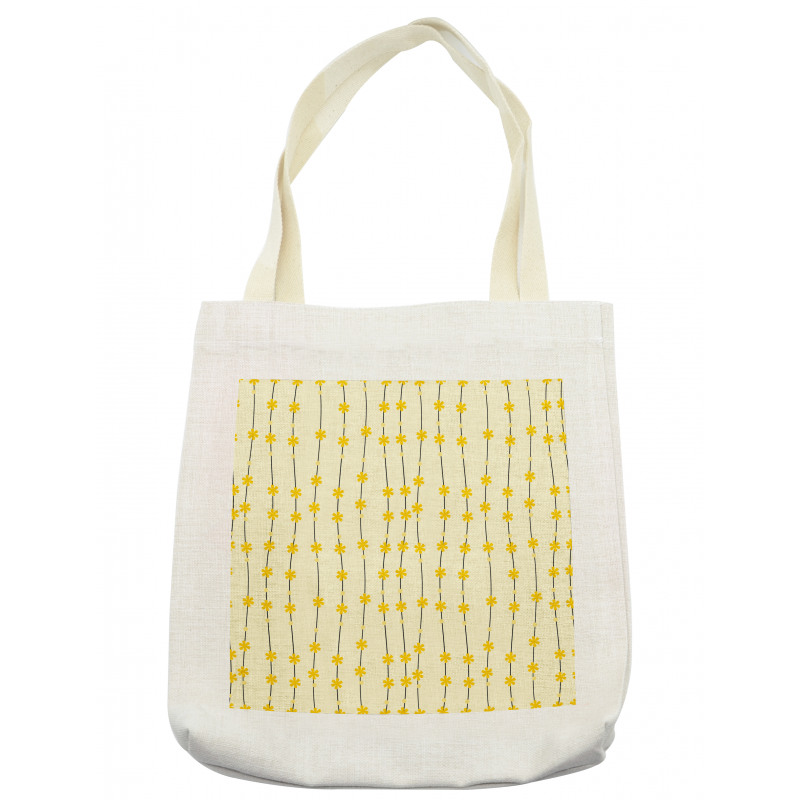 Abstract Little Daffodils Tote Bag