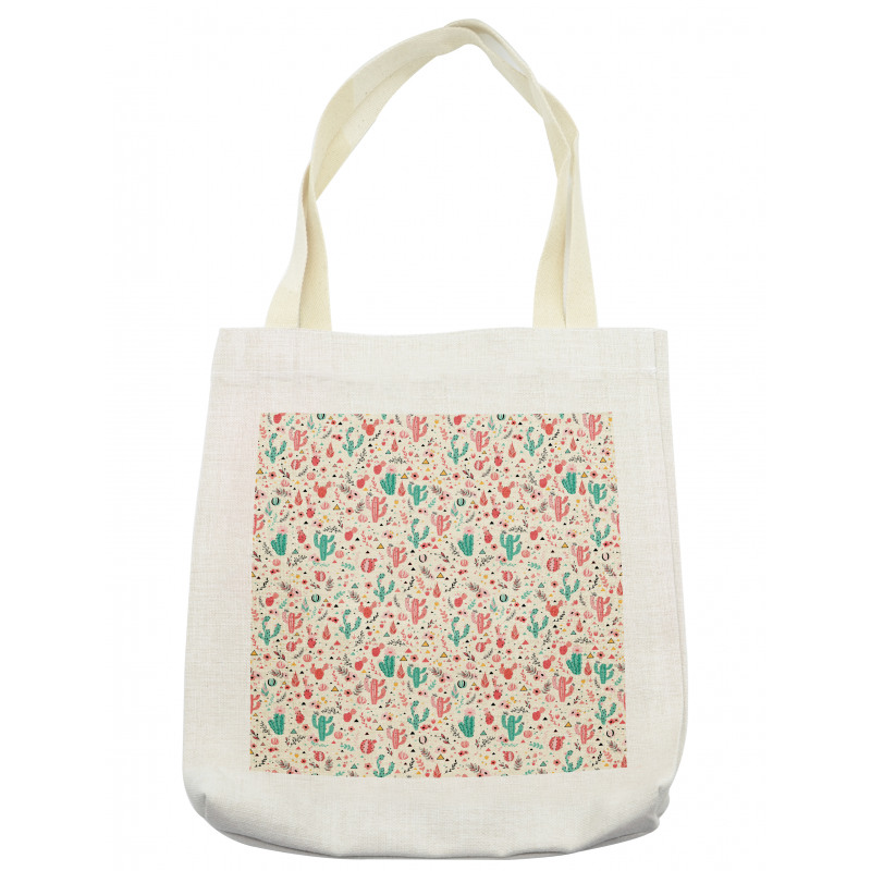 Cactus Plant Blossoms Tote Bag