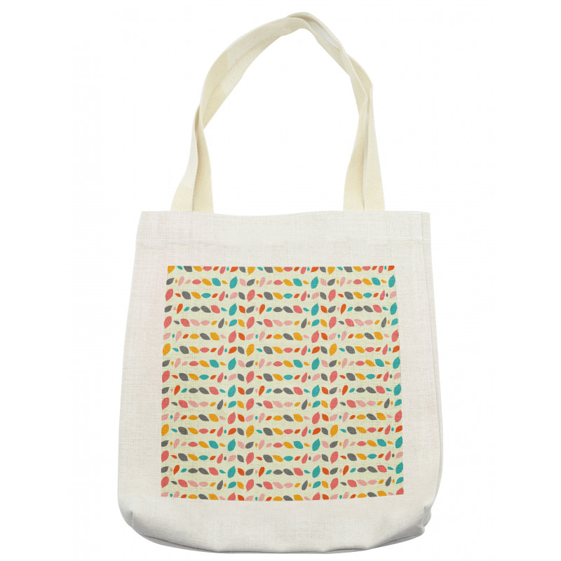 Leaves in Pastel Shades Tote Bag