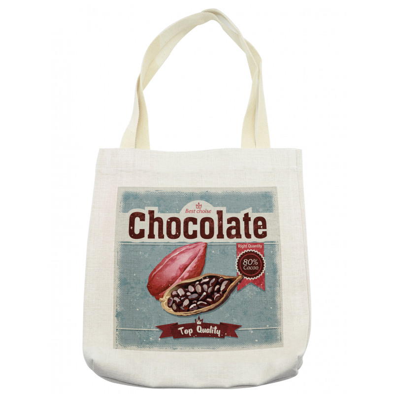 Best Choice Chocolate Retro Tote Bag