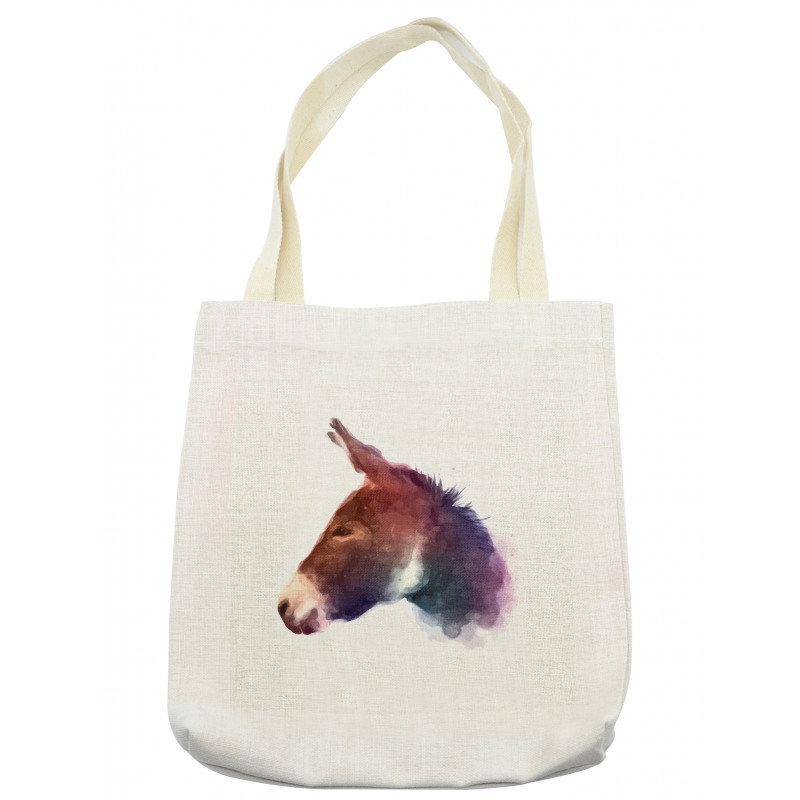 Watercolor Portrait Tote Bag