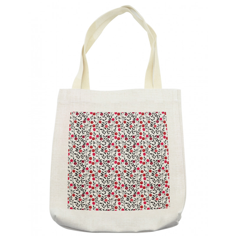 Yummy Berries Leafage Tote Bag