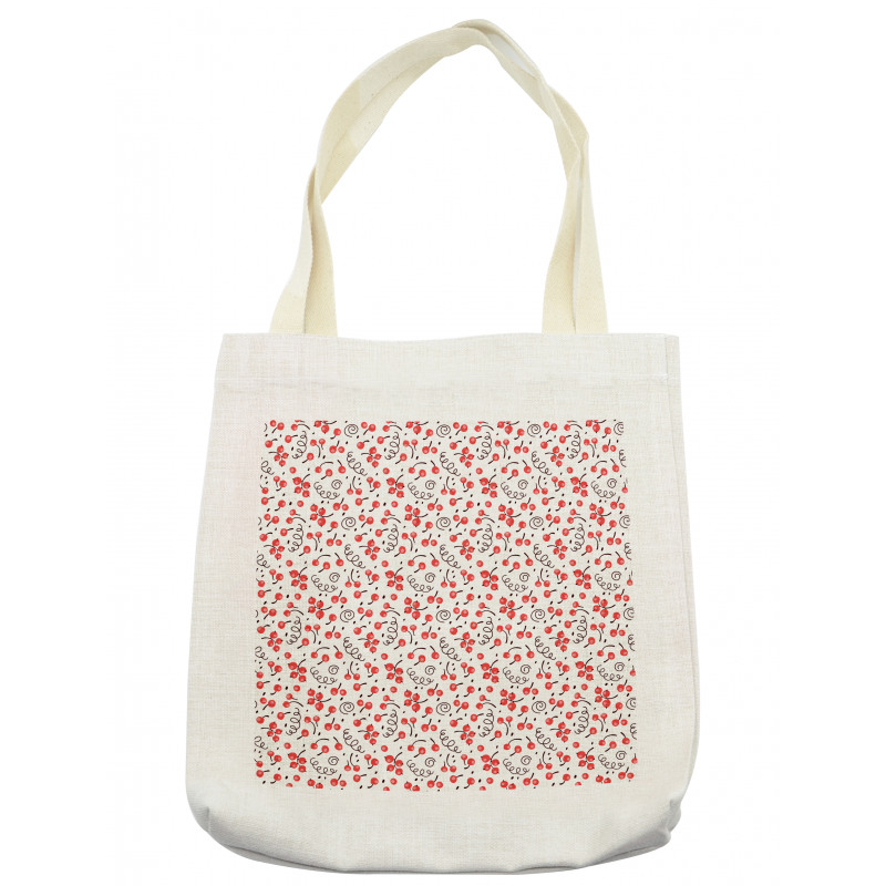 Herbal Swirls Organic Tote Bag