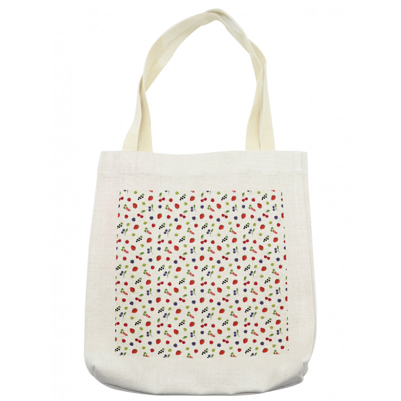 Organic Summer Fruits Tote Bag