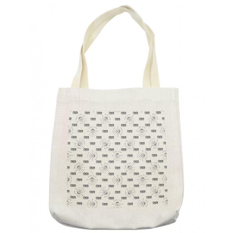 Retro Surf Summer Camp Theme Tote Bag