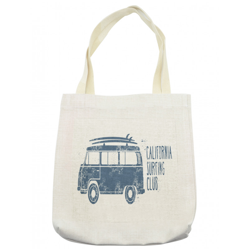 California Surfing Club Vintage Tote Bag