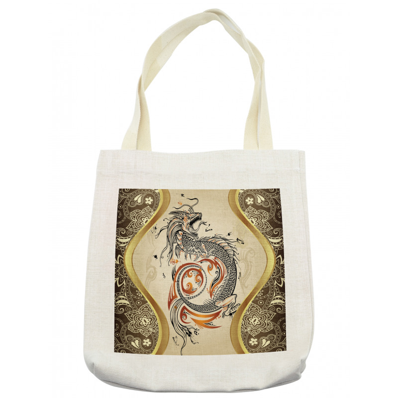 Serpent Mythological Tote Bag