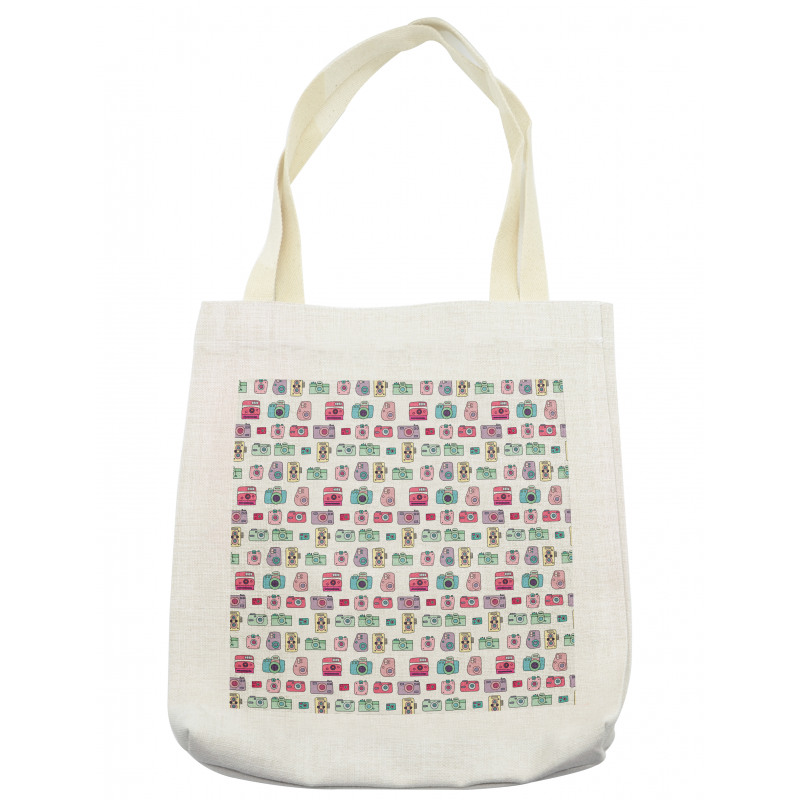 Retro Style Devices Tote Bag