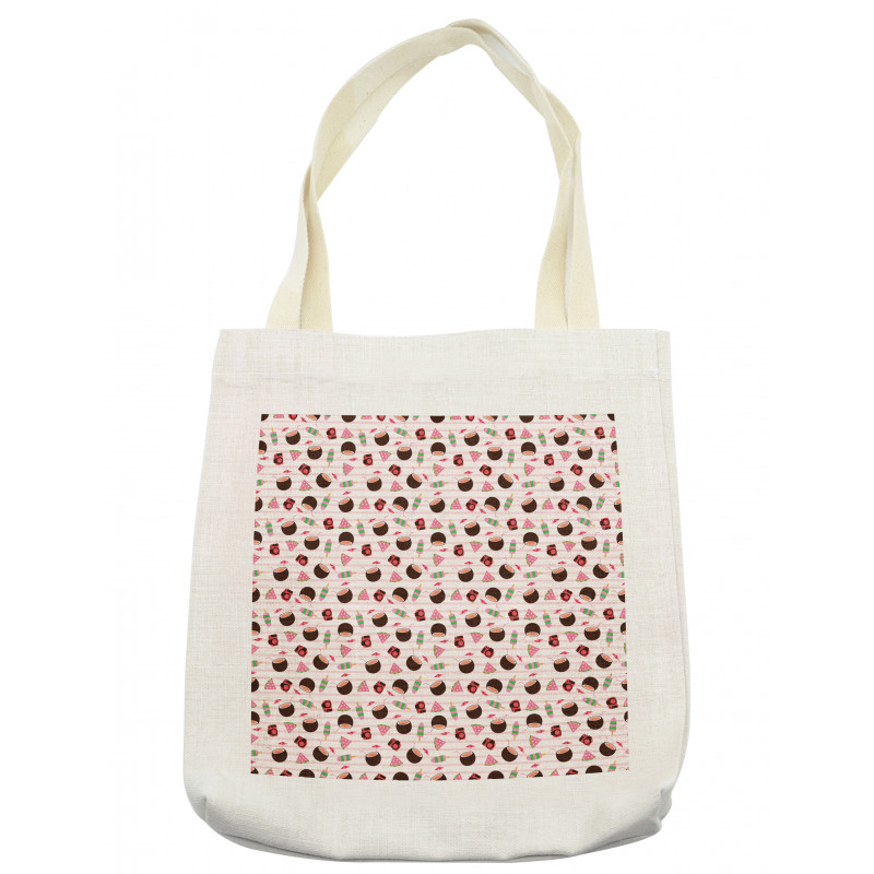 Watermelon Ice Cream Cocktail Tote Bag